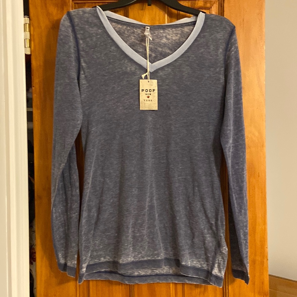 Women’s long sleeve T-shirt, poof New York